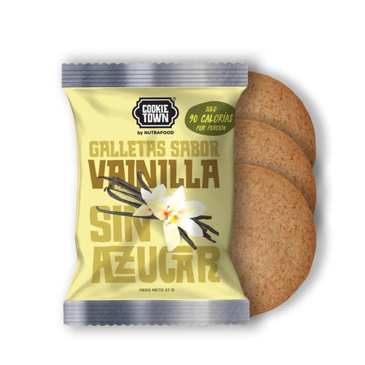 Galleta Cookie Town sabor Vainilla
