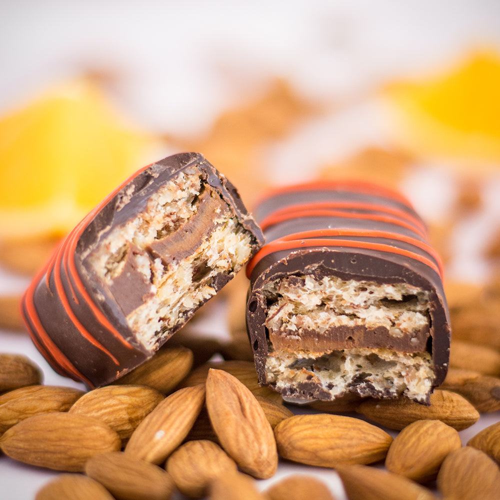 Alea barra almendra trufa naranja chocolate bitter 61g