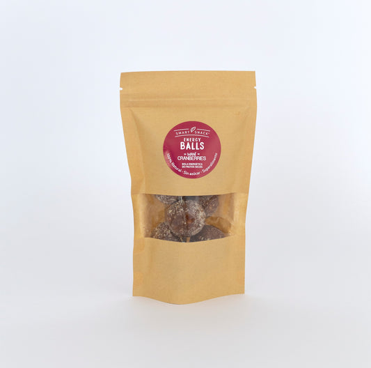 Smart Snack Energy Balls Maní y Cranberries 200g