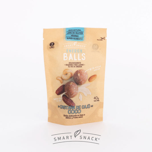 Smart Snack Energy Balls Cajú Coco 40g