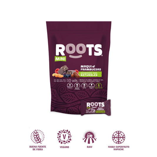 Mini Roots Maqui & Frambuesas 12g (10 unid)