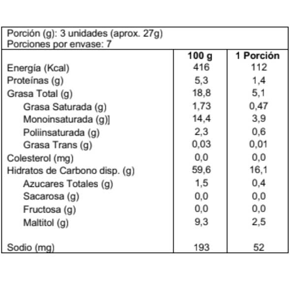 Nutrafood Galletas de Naranja y Almendras