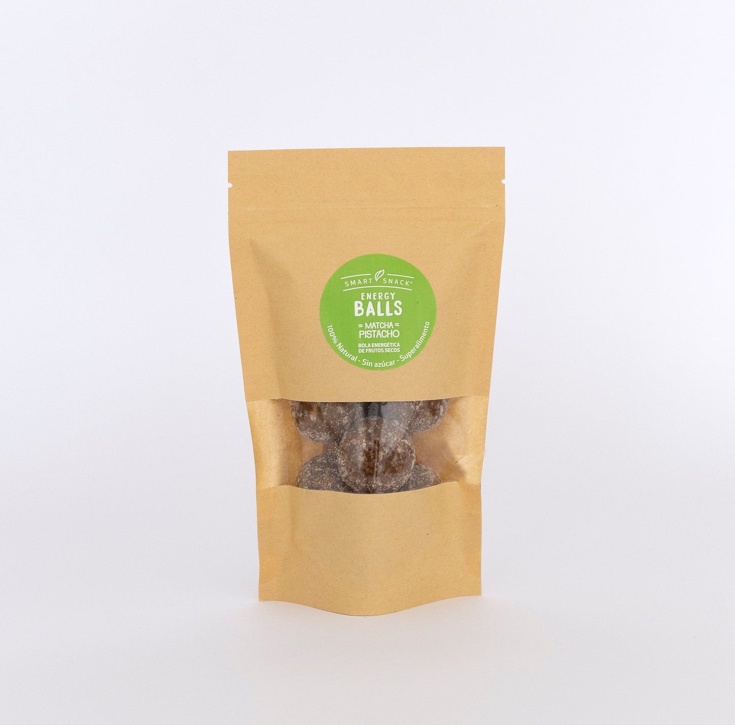 Smart Snack Energy Balls Pistacho, Matcha y Coco 200g