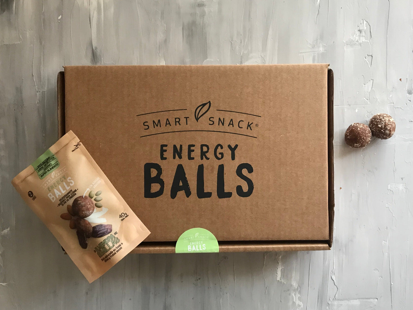Pack 12 Envases individuales Energy Ball Semillas de Calabaza - Almendra